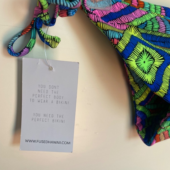 Fused Hawaii Aloha Bikini Bottom Neons! - Picture 5 of 12